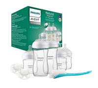 (TG. Starter set 2) Philips Avent Natural Response set regalo in vetro con 3 bib