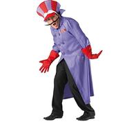 (TG. Std. (39-41" chest)) Rubie's Costume Dick Dastardly, Taglia Standard - NUOV