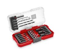 (TG. Stil) Set di accessori originali Einhell S-CASE da 18 pezzi resistenti agli
