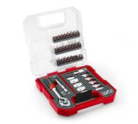 (TG. Stil) Set di bit e cricchetto originale Einhell L-CASE da 37 pezzi (bit, cr