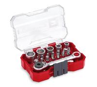 (TG. Stil) Set di punte e bussole originale Einhell XS-CASE da 21 pezzi (punte d