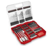 (TG. Stil) Set di punte e trapani originale Einhell XL-CASE da 95 pezzi (punte,