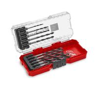 (TG. Stil) Set di punte per legno originale Einhell S-CASE da 10 pezzi (a doppia