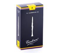 (TG. Strength 4) Vandoren Traditionnelles Boite de 10 Anches Clarinette Sib n.4