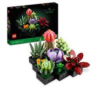 (TG. Succulent) LEGO Icons Piante Grasse Artificiali, Set per Adulti, Arredament