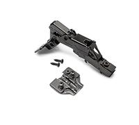 (TG. Supplemento Euro) Emuca - Cerniera diritta X91, D. 35 mm, collo dritto, chi