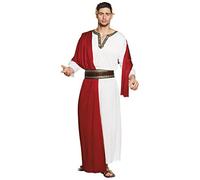 (TG. Taglia 50/52) Boland- Imperatore Romano Giulio Cesare Costume Adulto, Rosso