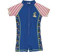 (TG. Taglia produttore: 98/104) Playshoes UV-Schutz Einteiler Pirateninsel Boxer