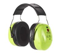 (TG. Taglia unica) 3M H540A-461-GB Cuffie Protettive, Temporale, Hi-Viz, Verde M