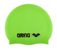 (TG. Taglia unica) Arena Classic Silicone Cuffia, Unisex, Verde (Acid Lime-Black