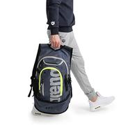 (TG. Taglia unica) ARENA Fastpack 3.0, Zaino Unisex Adulto, Navy-Neon_Yellow, TU