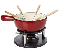 (TG. Taglia unica) Baumalu 385052 Käsefondue-Set, emailliertes Gusseisen - NUOV