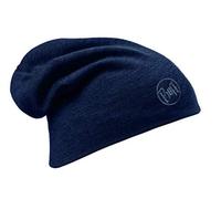 (TG. Taglia unica) Buff Heavy Merino Wool Loose Cappello, Uomo, Blu/Denim, Tagli