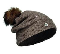 (TG. Taglia unica) Buff Knitted & Polar, Cappello Pile Bambina, Marrone (Darsy B