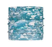 (TG. Taglia unica) Buff Scaldacollo reversibile per bambini DAE TURCHESE Femmina