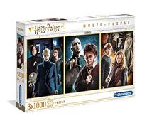 (TG. taglia unica) Clementoni- Set 3 Puzzle Personajes Harry Potter 3 x 1000 pz