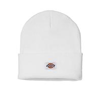 (TG. Taglia unica) Dickies Berretto con Polsini in Acrilico Beanie, Bianco, Tagl