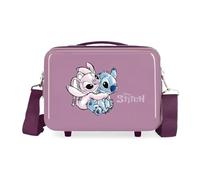 (TG. Taglia Unica) Disney Fun Stitch Nececer Adattabile Viola 29 x 21 x 15 cm Ri