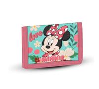 (TG. Taglia Unica) Disney Minni Mouse Frozen 2 Portafoglio Velcro, 21.5 x 9 cm,