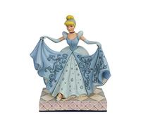 (TG. Taglia unica) Disney Traditions 6007054 Figurina Cenerentola e la scarpetta