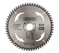 (TG. Taglia unica) Draper 21676 TCT - Lama per sega circolare per legno, 210 x 3