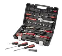 (TG. Taglia unica) Draper 70382 Redline Tool Kit (43 pezzi) DIY Toolkit, rosso e