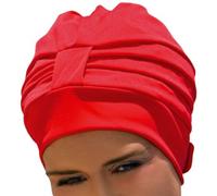(TG. Taglia unica) Fashy, Cuffia da Bagno in Stoffa Donna, Rosso (Rot), Taglia U