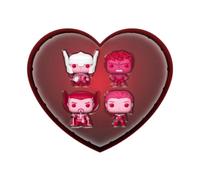 (TG. Taglia unica) Funko Pocket Pop Marvel Classic Val Box 4 Pieces - Doctor St