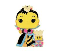 (TG. Taglia unica) Funko Pop Large Enamel Pin Disney Alice: Queen Of Hearts And