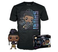 (TG. Taglia unica) Funko Pop & Tee: Marvel - Shuri - BPhuri - Small - (S) - Bla