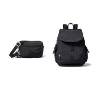 (TG. Taglia unica) Kipling ABANU MULTI, Borse a Tracolla, Donna, Nero (Black Noi