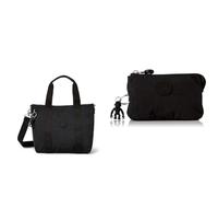 (TG. Taglia unica) Kipling Asseni Mini, Tote Donna, Nero (Noir), Taglia unica CR