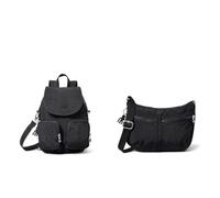 (TG. Taglia unica) Kipling FIREFLY UP, Zaino, Donna, Nero Noir, Taglia unica IZE