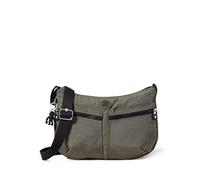 (TG. Taglia unica) Kipling IZELLAH, Borsa a Tracolla Donna, 12x33x23 cm, Verde (