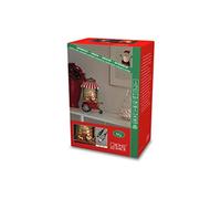 (TG. Taglia unica) Konstsmide Lanterna LED con sfera di neve, Babbo Natale in of