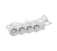 (TG. Taglia unica) LEGRAND - Multipresa Extra-Plate - 4 prese di corrente con te