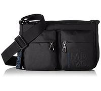 (TG. Taglia unica) Mandarina Duck Md20 Minuteria, Borsa a Tracolla Donna, Nero (