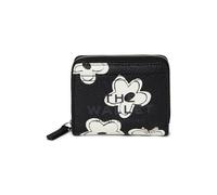 (TG. Taglia Unica) MARC JACOBS The Mini Compact Wallet, Portafogli Donna, Nero/B