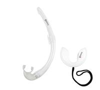 (TG. Taglia unica) Mares 411479, Boccaglio Unisex - Adulto, Bianco, Taglia Uni