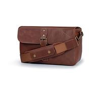 (TG. Taglia Unica) MegaGear MG1526 Messenger Bag in pelle per fotocamere Mirrorl