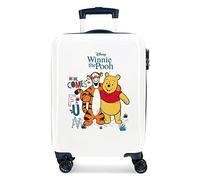 (TG. Taglia Unica) Pepe Jeans Disney Winnie The Pooh Valigia da cabina bianca 38
