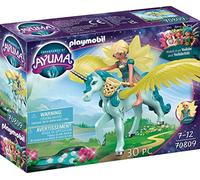 (TG. Taglia unica) Playmobil Adventures of Ayuma 70809 Crystal Fairy con Unicorn