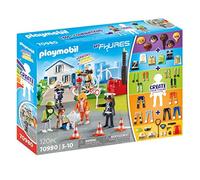(TG. Taglia unica) Playmobil My Figures 70980 Missione di Salvataggio, 6 Persona