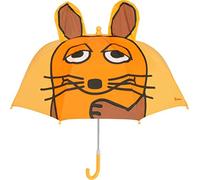 (TG. Taglia unica) Playshoes DIE MAUS 3D Regenschirm Die Maus Ombrello, Giallo (