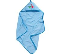 (TG. Taglia unica) Playshoes Kinder Frottee-Kapuzentuch Dino, Accappatoio Bambin