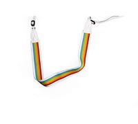 Polaroid - Camera Strap Flat For Polaroid Cameras - Rainbow White NUOVO