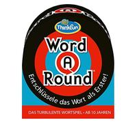 (TG. Taglia unica) Ravensburger 76307 gioco ThinkFun Word a Round [Versione Tede