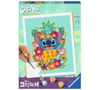 (TG. taglia unica) Ravensburger - CreArt Trend C, Disney Stitch, Dipingere con i