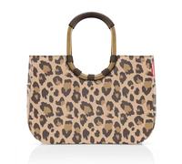 (TG. Taglia unica) Reisenthel OR6047 LOOPSHOPPER L FRAME LEO MACCHIATO Borsa spo