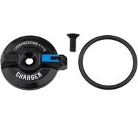 (TG. Taglia unica) RockShox, KNOB KIT COMP DMP ZEB CHGR RC A2 Unisex adulto, NER